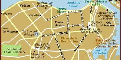 نقشہ Habana