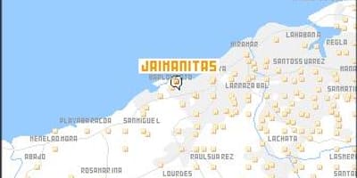 نقشہ کے jaimanitas کیوبا